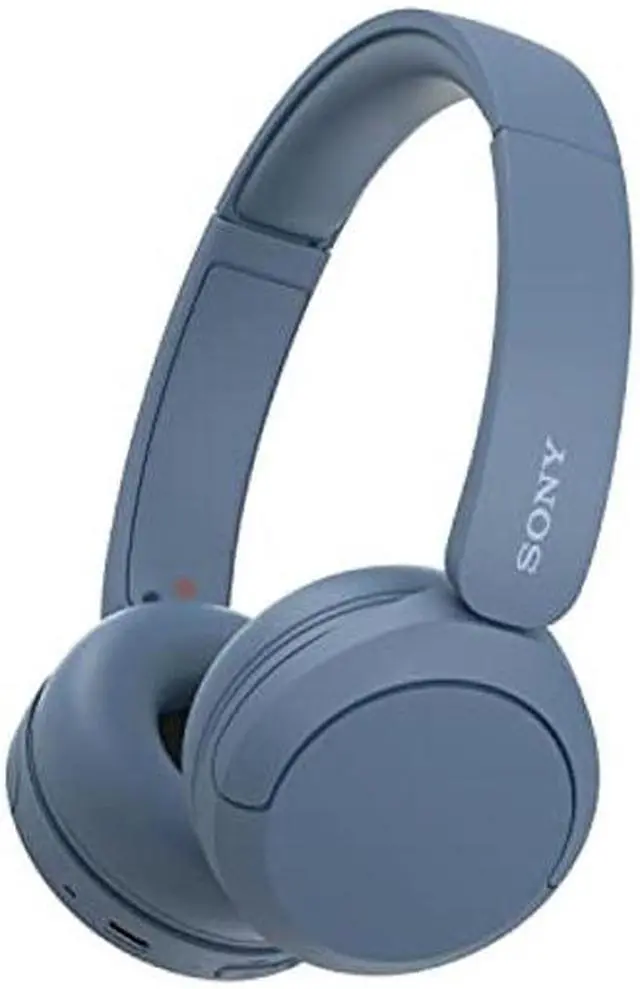 Main image of Sony WH-CH520L Wireless Bluetooth Headphones - Up to 50 Hours Battery Life with Quick Charge Function, On-Ear Model - Matte Blue