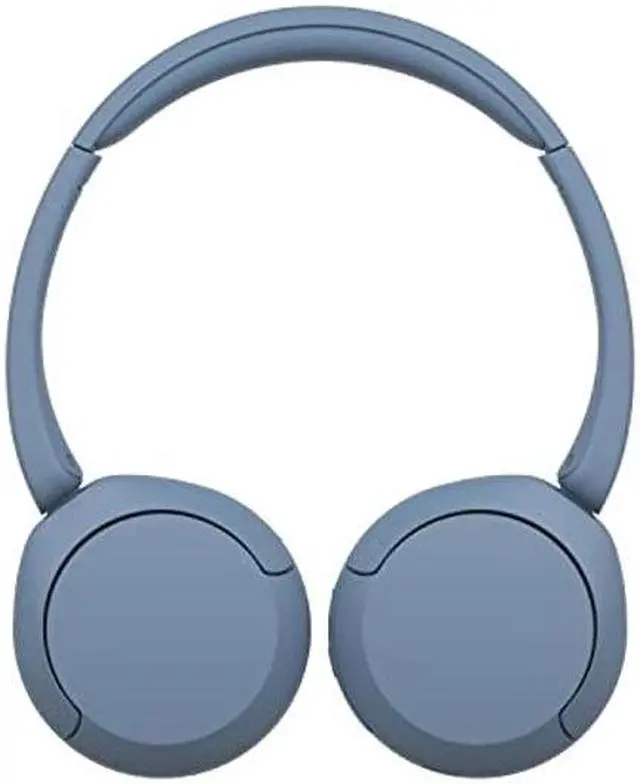 Alt view image 3 of 5 - Sony WH-CH520L Wireless Bluetooth Headphones - Up to 50 Hours Battery Life with Quick Charge Function, On-Ear Model - Matte Blue