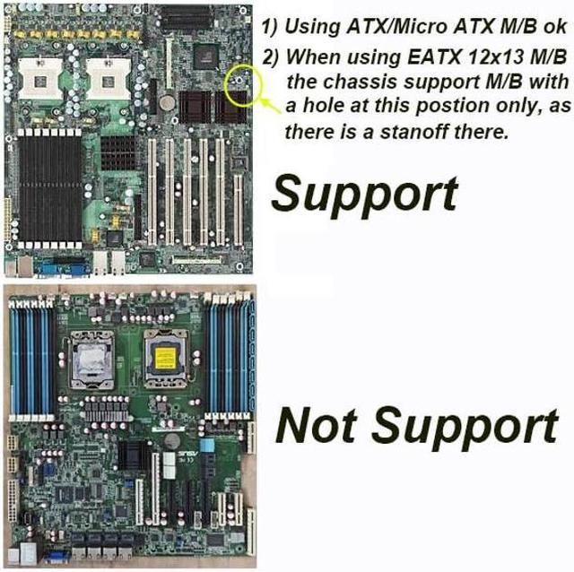 RackChoice 3u Rackmount Server Chassis EATX/ATX/MATX with 4x5.25 +