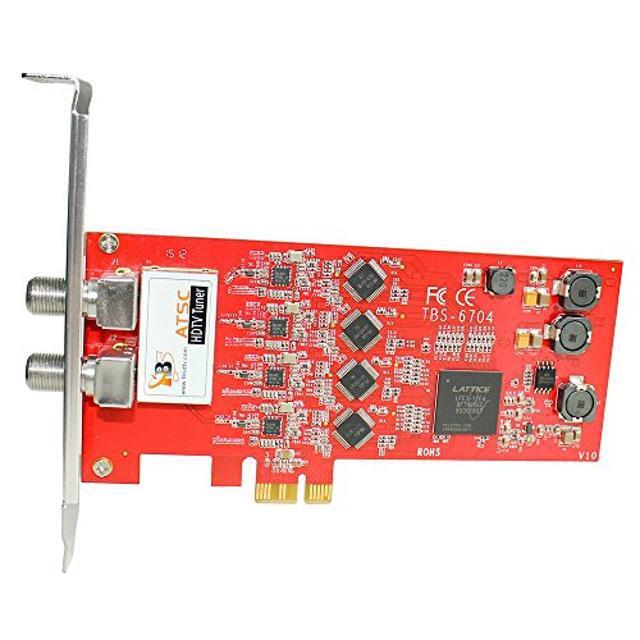 TBS6205 T2/T/C Quad TV Tuner PCIe Card, 45 OFF
