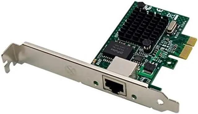 Alt view image 2 of 5 - PCIe Gigabit Ethernet Server Adapter with Broadcom NetXtreme BCM5751 10/100/1000Mbps Gigabit Desktop PCI-E Network Card NIC