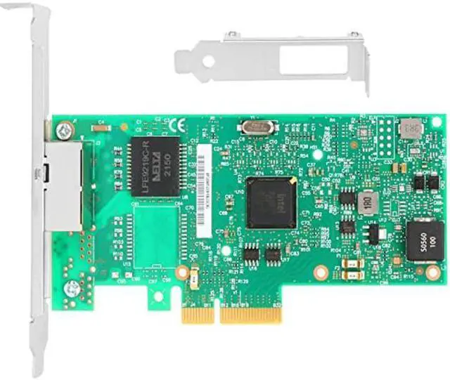 Alt view image 2 of 5 - Vogzone for Intel I350-T2 NIC 1G 1000Mbps Gigabit Ethernet Converged Network Adapter Dual RJ45 Port PCIe 2.0 x4 GbE Network Card with Intel I350AM2 Chipset for Windows/Windows Server/Linux