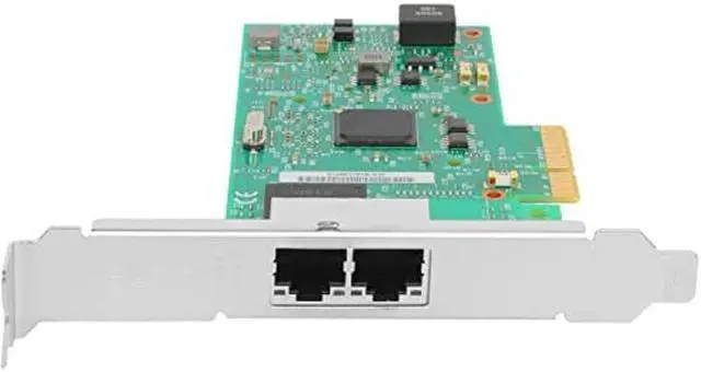 Alt view image 3 of 5 - Vogzone for Intel I350-T2 NIC 1G 1000Mbps Gigabit Ethernet Converged Network Adapter Dual RJ45 Port PCIe 2.0 x4 GbE Network Card with Intel I350AM2 Chipset for Windows/Windows Server/Linux
