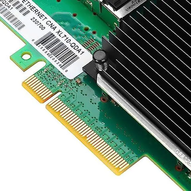 Alt view image 5 of 5 - Vogzone for Intel XL710-QDA1 40GbE Converged Network Adapter (NIC), PCI Express 3.0 x8 Low Profile - 40 Gigabit Single Port QSFP, with Intel XL710-AM1 Controller, Compare to Intel XL710-QDA1