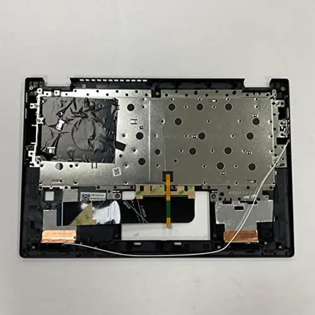 Alt view image 2 of 5 - wzqrps Replacement Laptop Upper Case Palmrest Backlit Keyboard Touchpad Assembly Part for Le novo Flex 5-14IIL05 ARE05 ITL05 5CB0Y85490 Gray