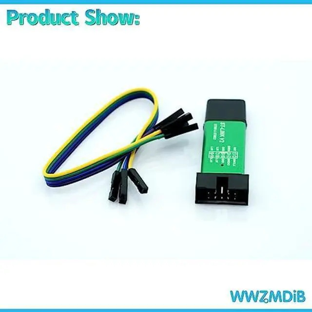 Alt view image 4 of 5 - WWZMDiB ST-Link V2 Emulator Downloader Programmer Support STM32 SWD and STM8 Swim (Random Color) (5Pcs(Random Color))