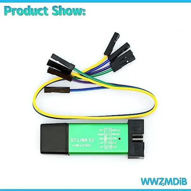 Alt view image 5 of 5 - WWZMDiB ST-Link V2 Emulator Downloader Programmer Support STM32 SWD and STM8 Swim (Random Color) (5Pcs(Random Color))