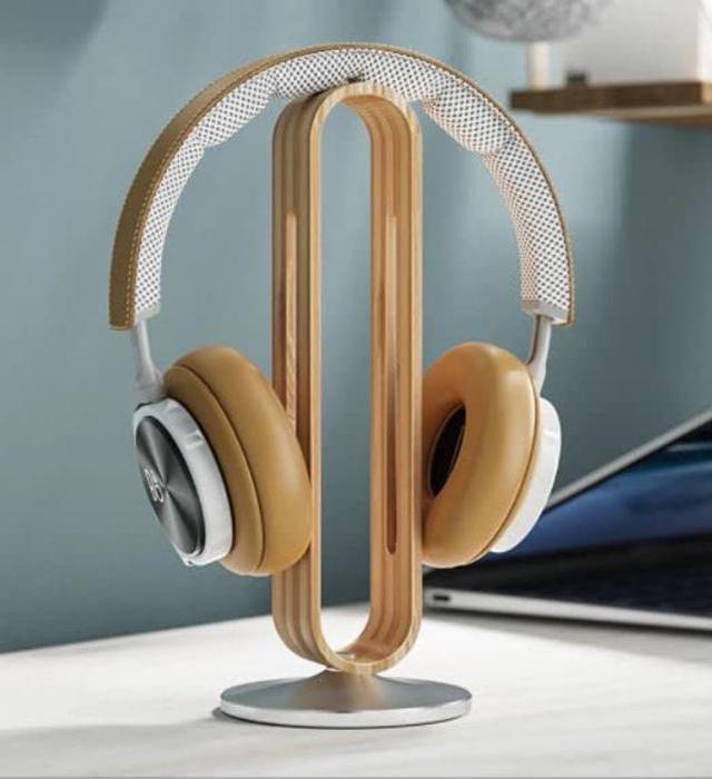 Wood Headphone Holder Stand, Headphone Stands