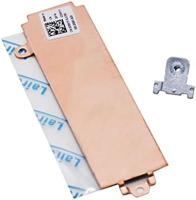 Alt view image 3 of 4 - BestParts Kit M.2 2280 SSD Hard Drive Mounting Bracket Thermal Heatsink Shield Caddy Replacement for DELL Alienware M15 R6 R5 26XY1 026XY1 MHKK8 0MHKK8 15.6" Gaming Laptop