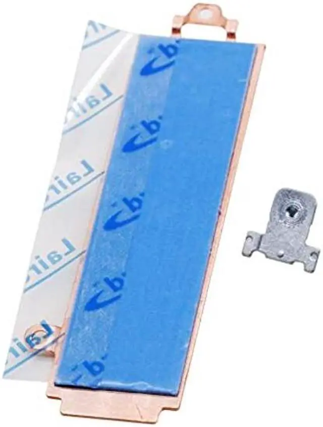 Alt view image 4 of 4 - BestParts Kit M.2 2280 SSD Hard Drive Mounting Bracket Thermal Heatsink Shield Caddy Replacement for DELL Alienware M15 R6 R5 26XY1 026XY1 MHKK8 0MHKK8 15.6" Gaming Laptop