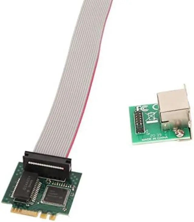 Alt view image 5 of 5 - Gigabit Ethernet Server Adapter, M.2 A E I210AT Single Port Gigabit Server NIC Adapter 1000M RJ45 Ethernet NIC.