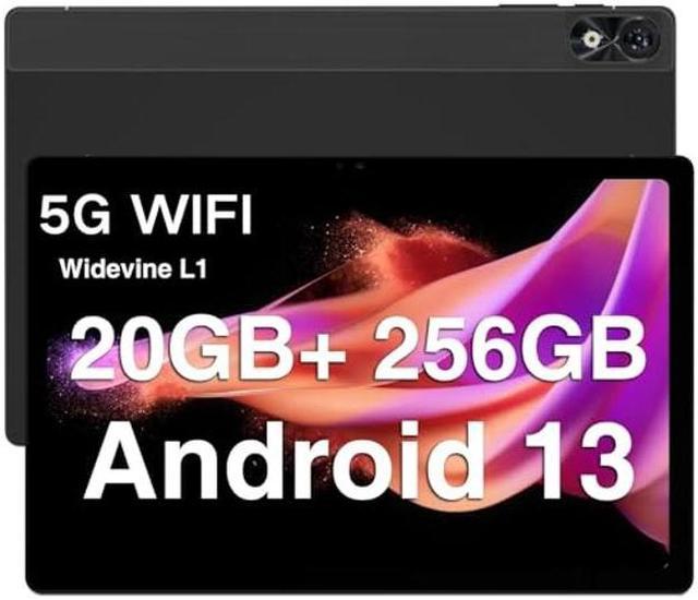 DOOGEE Tablette Android 13 T10 Plus, Écran 2K de 10,51, 20GB RAM+256GB  ROM(1TB TF), 8250mAh, Caméra 13MP Tablette, TÜV Certificat, Dual 4G LTE+5G  WiFi Tablette Tactile, Widevine L1/Face ID : : Informatique