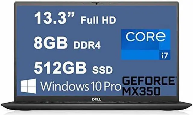 Main image of Dell Vostro 5000 5301 Laptop I 13.3 inch Full HD I 11th Generation Intel 4-Core i7-1165G7 I 8GB DDR4 512GB SSD I GeForce MX350 2GB I Backlit Fingerprint USB-C Win10Pro Dune