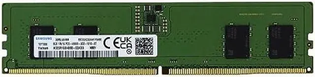 M323R1GB4BB0-CQKOD DDR5 8gb×2 Samsung 258169 M323r1gb4bb0-cqk 8g Ddr5 4800mhz Udimm Bulk Pack at