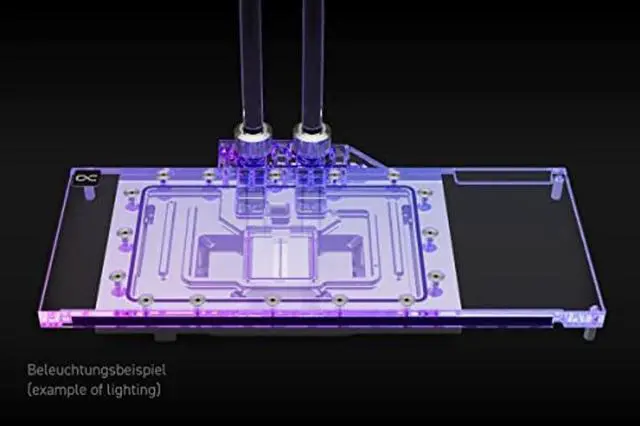Alt view image 2 of 5 - Alphacool Eisblock Aurora RX 7900XTX Red Devil Water Block with Backplate