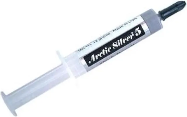 Main image of Arctic Silver 5 High Density Polysynthetic Silver Thermal Compound -12g (AS5-12G-R)