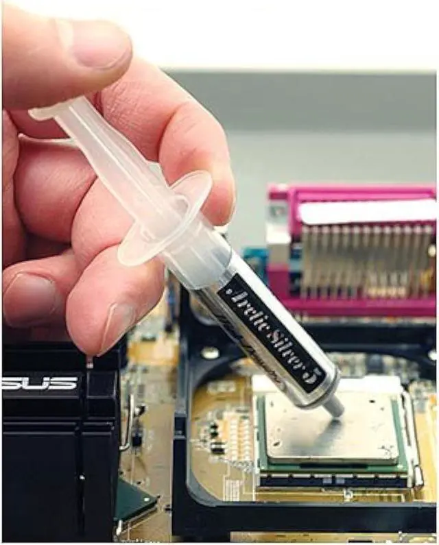 Alt view image 3 of 3 - Arctic Silver 5 High Density Polysynthetic Silver Thermal Compound -12g (AS5-12G-R)