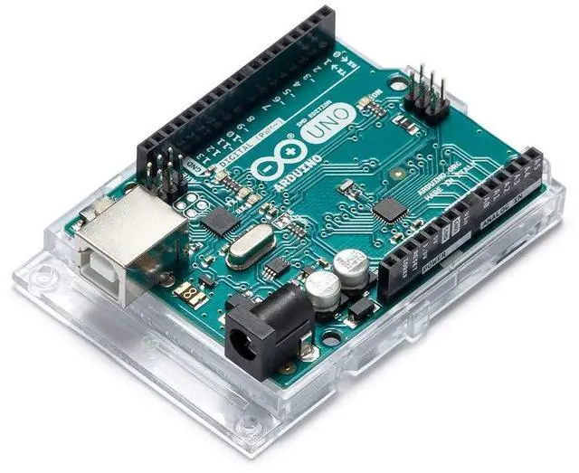 Alt view image 2 of 4 - Arduino Uno Rev3 SMD Microcontroller Board [A000073]  ATmega328P, 16MHz, 32KB Flash, USB & PWM Support, Ideal for DIY Projects, STEM Learning, Robotics, and Prototyping