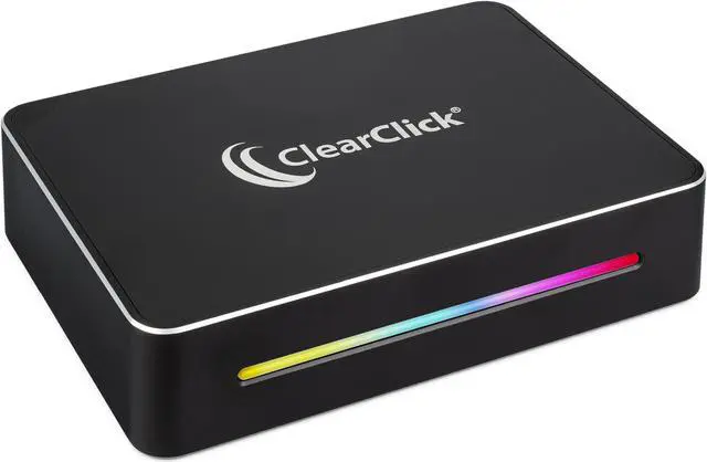 Main image of ClearClick 4K HD Video Capture Box Extreme - Capture & Live Stream HD Video - True 4K60 Recording - HDMI Input & Pass Through - USB Plug & Play