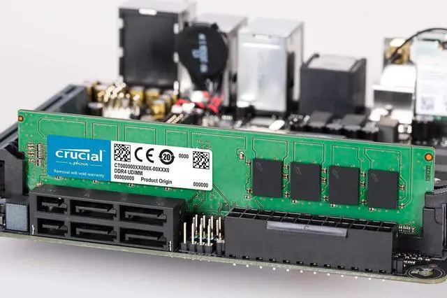 Alt view image 4 of 5 - Crucial 16GB Kit (8GB x 2) DDR4 2666 MT/s (PC4-21300) UDIMM 288-Pin Memory - CT2K8G4DFRA266