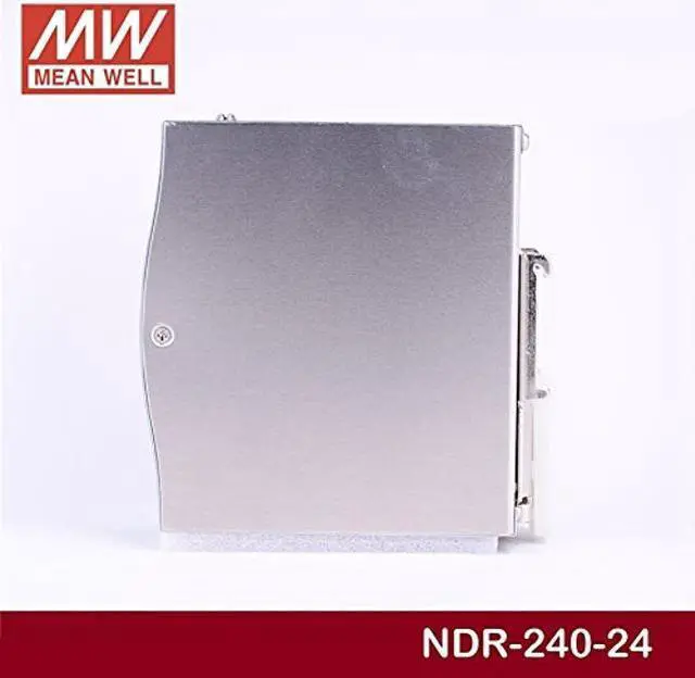 Alt view image 3 of 4 - DIN Rail PS 240W 24V 10A NDR-240-24 Meanwell AC-DC SMPS NDR-240 Series MEAN WELL Switching Power Supply