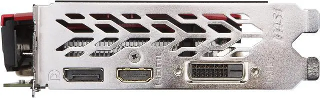 Alt view image 5 of 5 - MSI GeForce GTX 1050 Ti Gaming graphics card with Twin Frozr VI cooling system