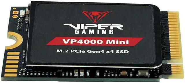 Alt view image 2 of 5 - Patriot Memory Viper VP4000 Mini 500GB M.2 2230 PCIe Gen4 x4 SSD - Solid State Drive - VP4000M500GM23