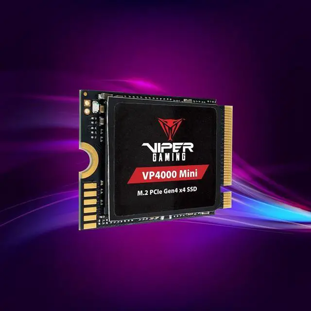 Alt view image 5 of 5 - Patriot Memory Viper VP4000 Mini 500GB M.2 2230 PCIe Gen4 x4 SSD - Solid State Drive - VP4000M500GM23