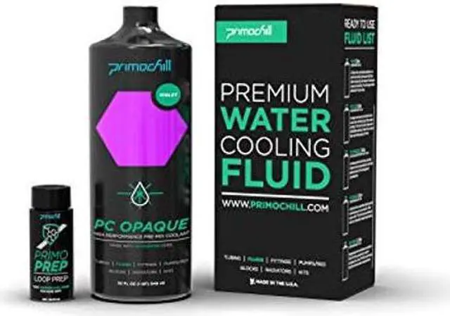 Alt view image 2 of 3 - PrimoChill Opaque Computer WaterCooling Fluid - Pre-Mix (32oz) - Violet