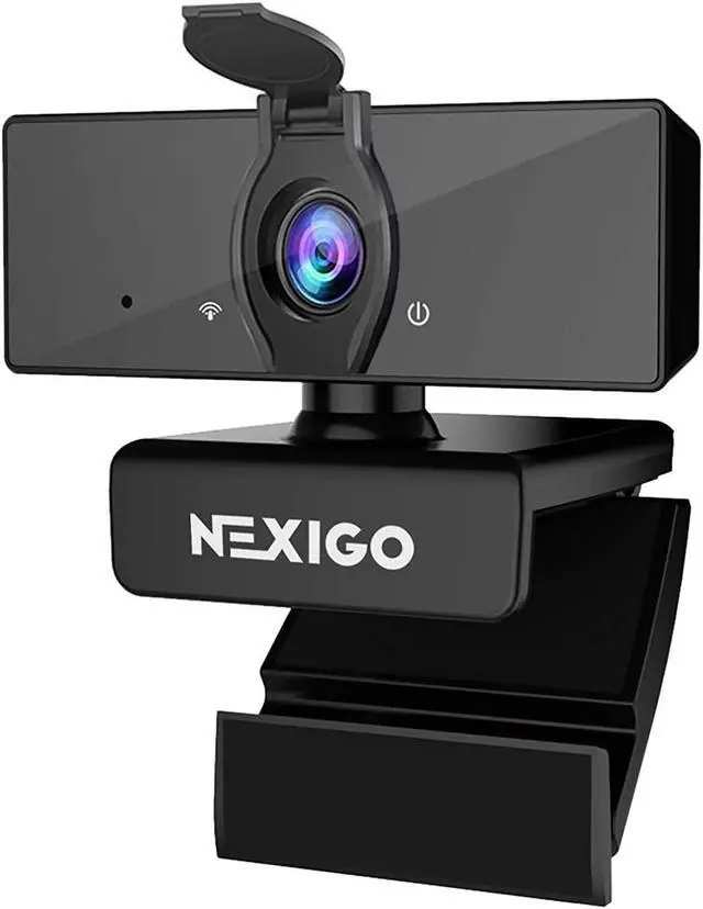 Main image of NexiGo N660 1080P Business Webcam, Dual Microphone & Privacy Cover, USB FHD Web Computer Camera, Plug and Play, for Zoom/Skype/Teams/Webex, Laptop MAC PC Desktop