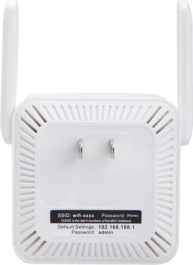Alt view image 2 of 5 - WiFi Extender Signal Booster 2025, WiFi Booster 2025, WiFi Range Extender 300Mbps, Wireless Signal Repeater Booster 2.4 Dual Band 4 Antennas 360deg Full Coverage
