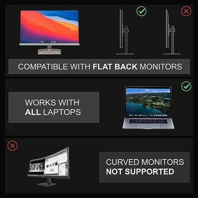 Alt view image 4 of 5 - Calibra Webcam Mount - Webcam Stand for Top of Monitor and Laptop Screen with Adjustable Arm for Logitech Brio 4K Logitech C920 C925e C960 C930e C930 C922x C922 and Any Webcam with 1/4 Thread