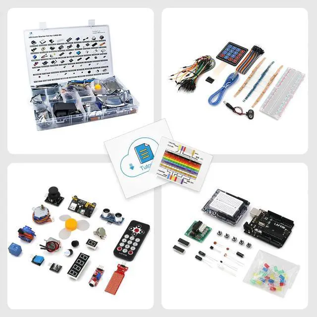 Alt view image 4 of 5 - LAFVIN Ultimate Starter kit with R3 Board Mega2560 Mega328 Nano Compatible with Arduino IDE with Tutorial