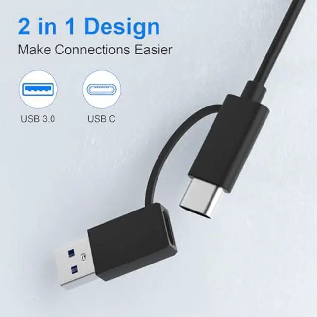 Alt view image 4 of 5 - CFexpress Type B Card Reader, 6-in-1 USB 3.2 10Gbps CFexpress Card Reader Adapter for CFexpress Type B/SD/TF/MS/XD/CF Memory Card, CF Express Card Reader Read 6 Cards Simultaneously