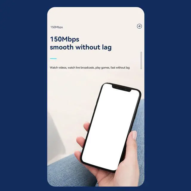 Alt view image 5 of 5 - 4G Network Router with SIM Card Slot, 10000mAh Battery Portable WiFi Router Power Bank, Unlocked 5G WiFi Hotspot 300Mbps Router, 802.11g / b/n, 100 x 60 x 32mm