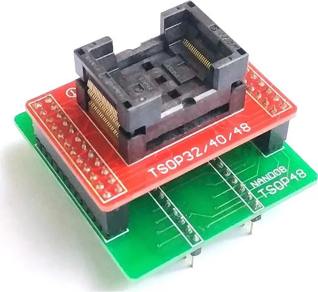 Alt view image 4 of 5 - SETCTOP V3 Adapter Socket Programm kit only for TL866II Programmer TSOP48 SOP44 Nand Flash mcu Bios EPROM AVR eprom