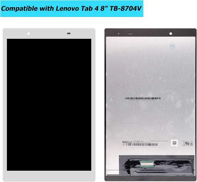 Alt view image 2 of 5 - Vvsialeek Replacement Tablet Screen Compatible with Lenovo Tab 4 8" TB-8704V 4 8" TB-8504F TB-8304F TB-8304F1 ZA2B0009US with Toolkit (White)
