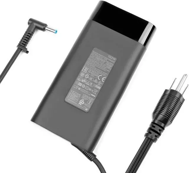Main image of 150W 7.7A Power Adapter Compatible for HP OMEN 15 17/Pavilion Gaming 15 17 Laptop/Zbook 15 G3 G4 G5 G6, TPN-CA11 TPN-DA09 L32661-001 with Power Cord