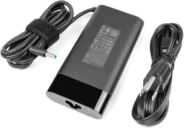 Alt view image 2 of 5 - 150W 7.7A Power Adapter Compatible for HP OMEN 15 17/Pavilion Gaming 15 17 Laptop/Zbook 15 G3 G4 G5 G6, TPN-CA11 TPN-DA09 L32661-001 with Power Cord