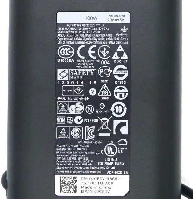 Alt view image 3 of 5 - 135W 19.5V 6.9A Charger Power Supply Compatible for hp L15534-001 TPN-DA11 TPN-CA13 HP Spectre 15 x360 omen 15 17 Pavilion Gaming 15 17