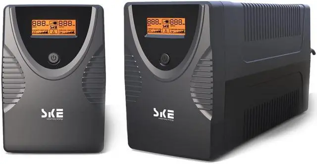 Main image of SKE UPS 425VA+850VA Battery Backup Power Supply Surge Protector 240W+480W Set Intelligent UPS with LCD Uninterruptible Power Supply