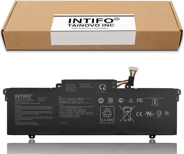 Alt view image 2 of 5 - INTIFO 63Wh C31N1914 Laptop Battery Compatible with Asus ZenBook UX425QA UX425UG UM425QA UM425UAZ UX435EA UX435EAL UX435EG UX435EGL ExpertBook B5 Flip B5402FBA B7 Flip B7402FEA Series