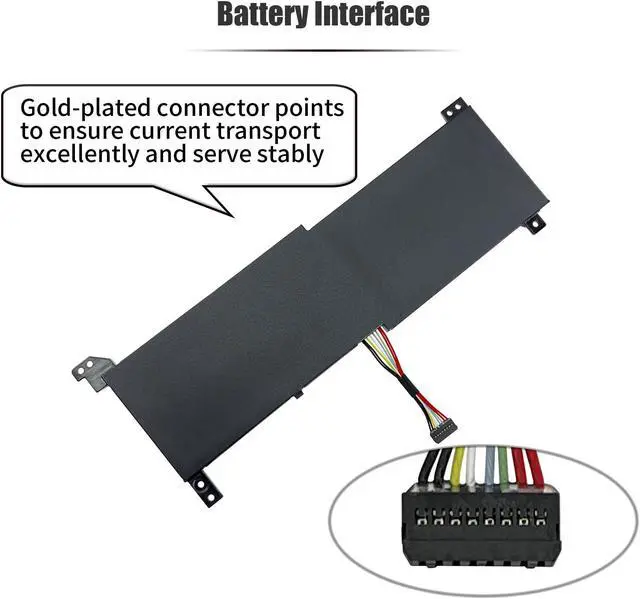 Alt view image 5 of 5 - INTIFO 38Wh L20C2PF0 Laptop Battery Compatible with Lenovo IdeaPad 3-14ITL6 3-15ITL6 3-17ITL6 3-14ADA6 3-17IRU7 K14 V14 V15 G2-ITL G2-ALC G4-IRU L20B2PF0 L20L2PF0 L20M2PF0 L20M2PF8 [7.68V 2-Cell]