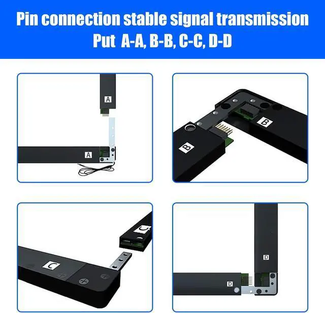 Alt view image 5 of 5 - SpecialTouch 65 Inch Infrared Touch Screen Frame 20 Points Interactive Ir Touch Panel Overlay Suitable for Touch Monitor TV Frame, Touch Whiteboard