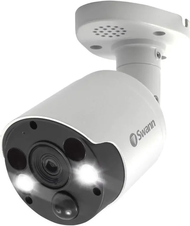 Alt view image 4 of 5 - Swann 5MP Thermal Sensing Spotlight Bullet Security Camera - PRO-5MPMSFB
