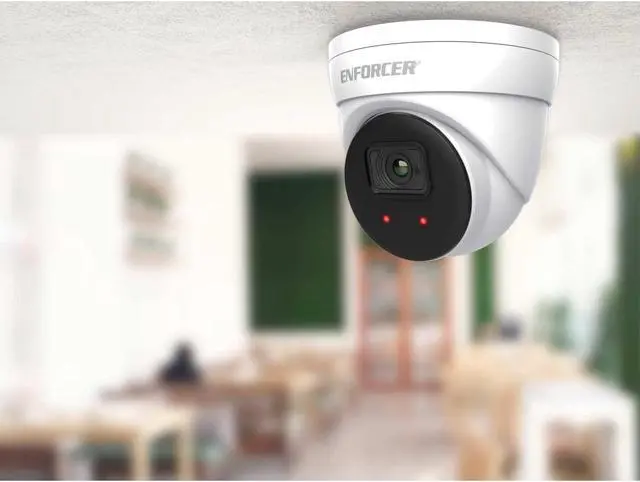 Alt view image 4 of 5 - Seco-Larm EV-N2806-2W4WQ Enforcer 4K (8MP) IP Turret Camera, 2.8mm Fixed Lens