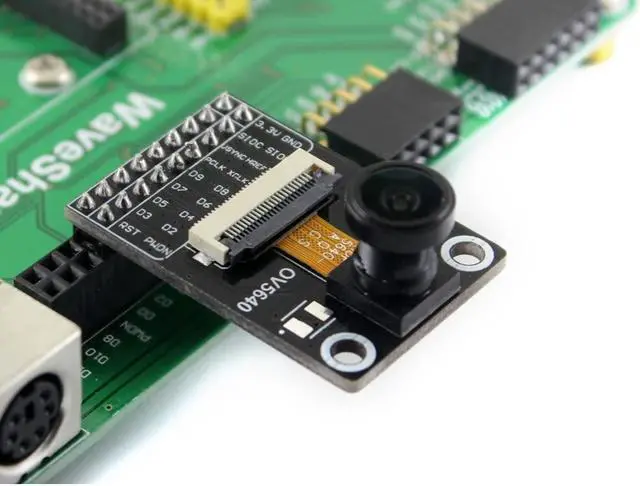 Alt view image 5 of 5 - waveshare OV5640 Camera Board (B) Image Sensor Module 5 Megapixel (2592x1944) Fisheye Lens to Achieve 170 Degree Diagonal