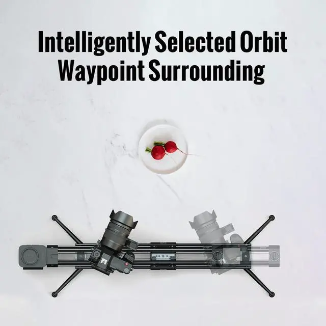 Alt view image 5 of 5 - Zeapon PONS PT Motorized Pan Head, Pan and Tilt 2-axis Heads with Carrying Case for Zeapon Camera Slider 360 Degree Shooting and Waypoint Surrounding, for Commercial Timelapse Panorama Videography