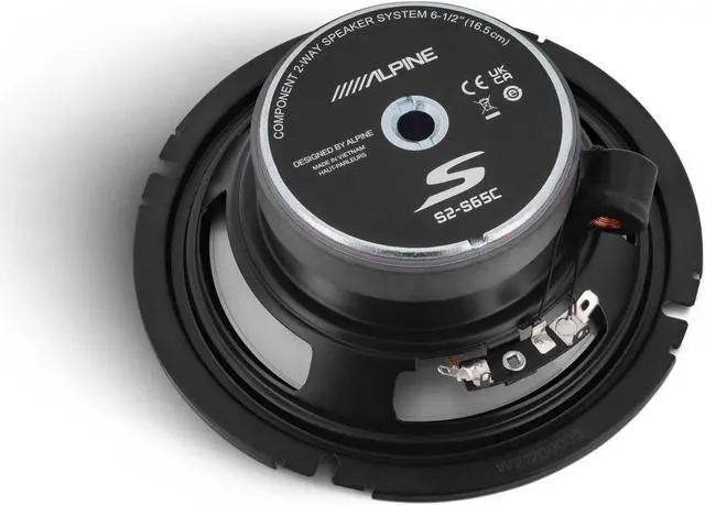 Alt view image 4 of 5 - Alpine S2-S65C - Next-Generation S-Series 6.5" Component Speaker Set