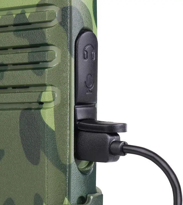 Alt view image 5 of 5 - Retevis RT22 Walkie Talkies Rechargeable, Portable Two-Way Radios Long Range, Camouflage, Mini, Lightweight, VOX Hands Free, Handheld 2 Way Radios for Adults Hunting School Restaurant (10 Pack)